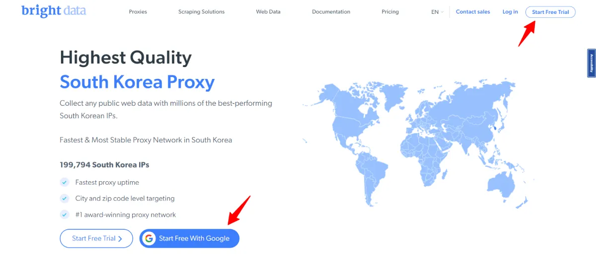 bright data korea proxy