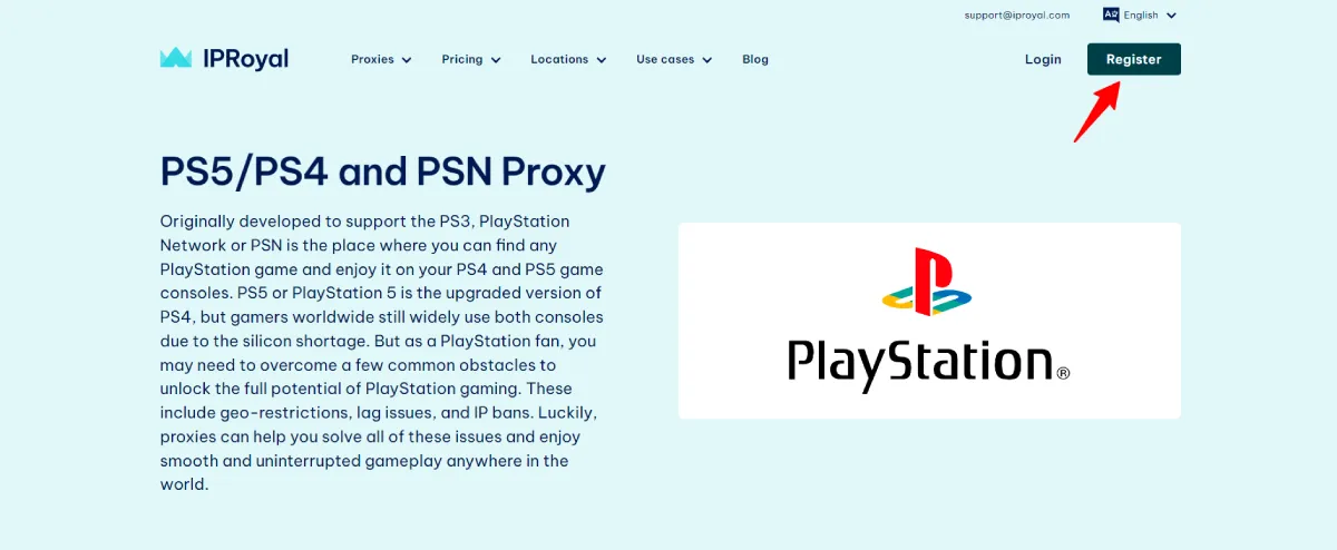iproyal ps5 proxy server