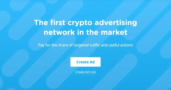 list crypto ad networks