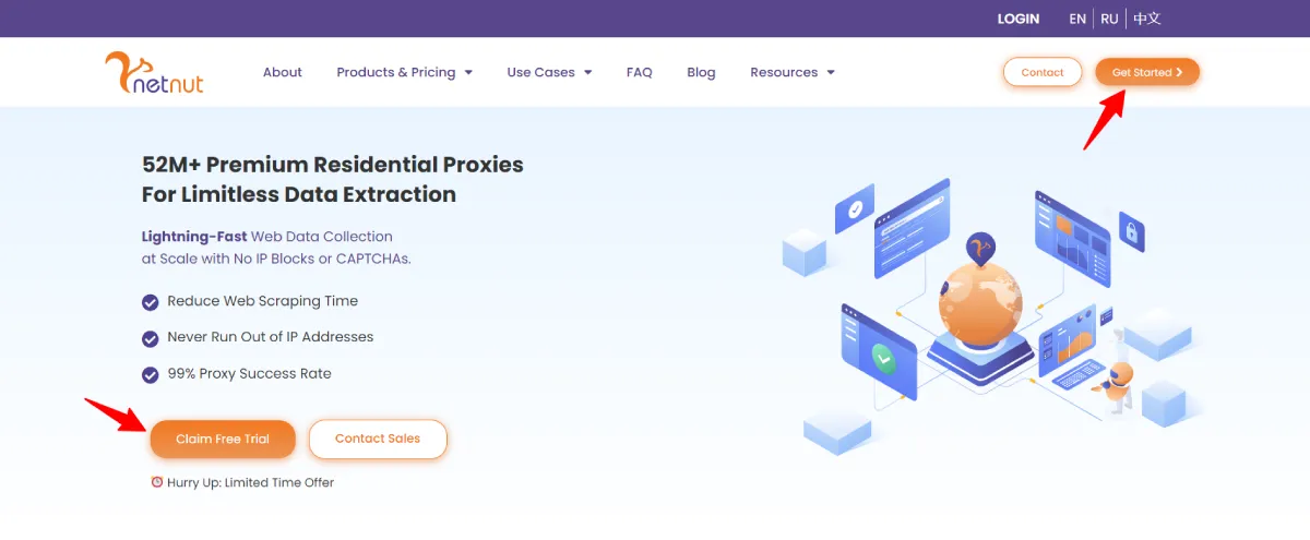 netnut residential proxies