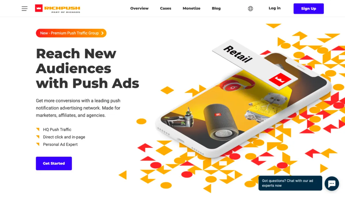 richpush push ads network