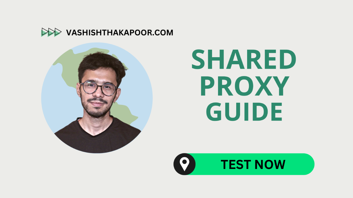 shared proxy guide