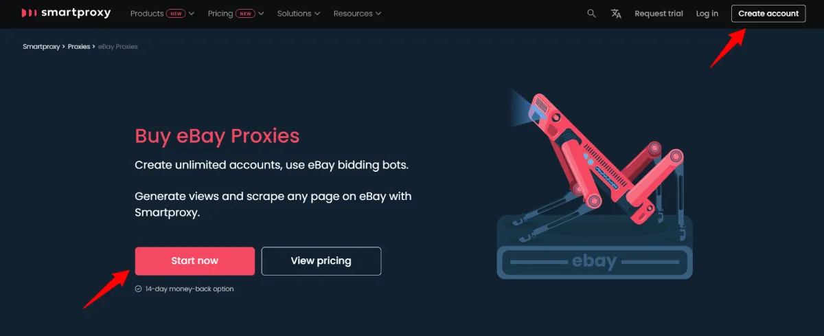 smartproxy ebay proxies