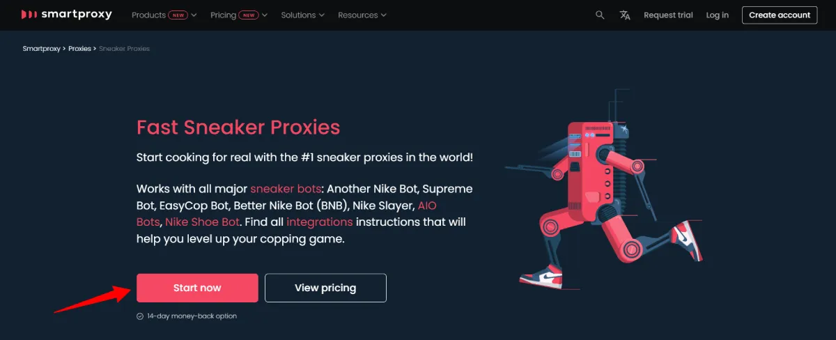 smartproxy footsite proxies