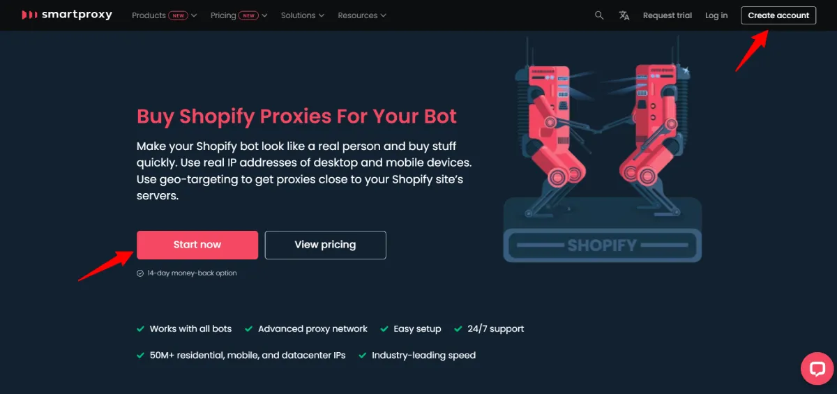 smartproxy shopify proxy
