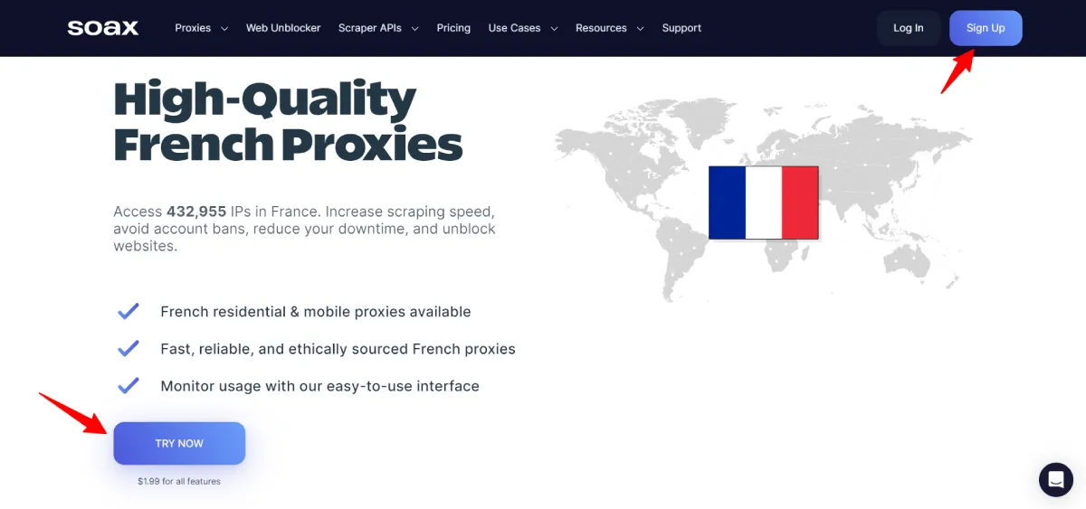 soax french proxies